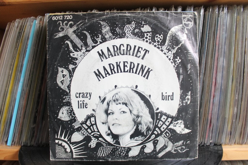 7" Single Margriet Markerink - Crazy Life / Bird, Ophalen of Verzenden, Gebruikt, Pop