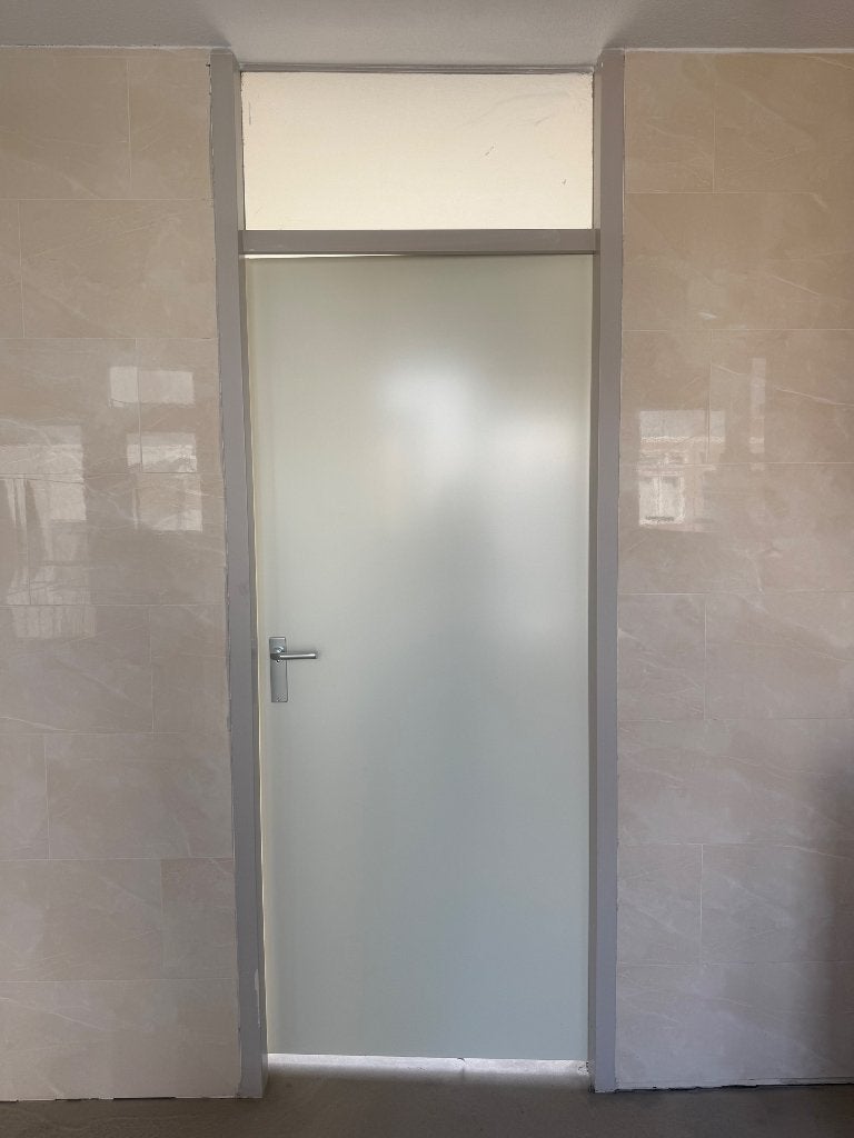 Binnendeur, Ophalen, Kunststof, Gebruikt, 80 tot 100 cm