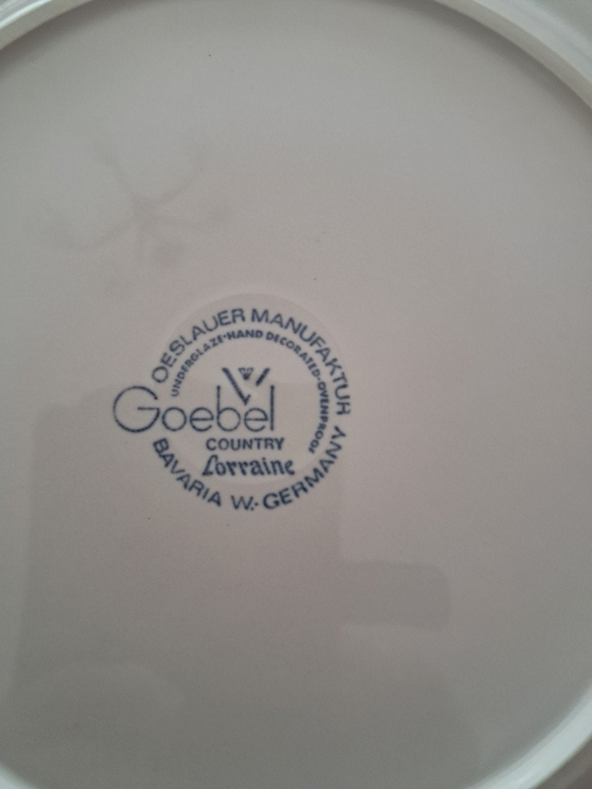 Origineel Goebel servies, Huis en Inrichting, Ophalen, Overige stijlen, Bord(en)