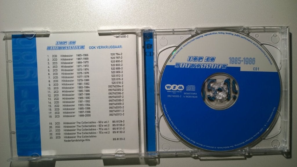 Top 40 Hitdossier 1985-1986, Cd's en Dvd's, Ophalen of Verzenden, Zo goed als nieuw, Pop, Album