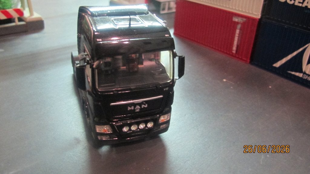 Tekno Man V8 Z.G.A.N., Ophalen of Verzenden, Zo goed als nieuw, Bus of Vrachtwagen, Tekno