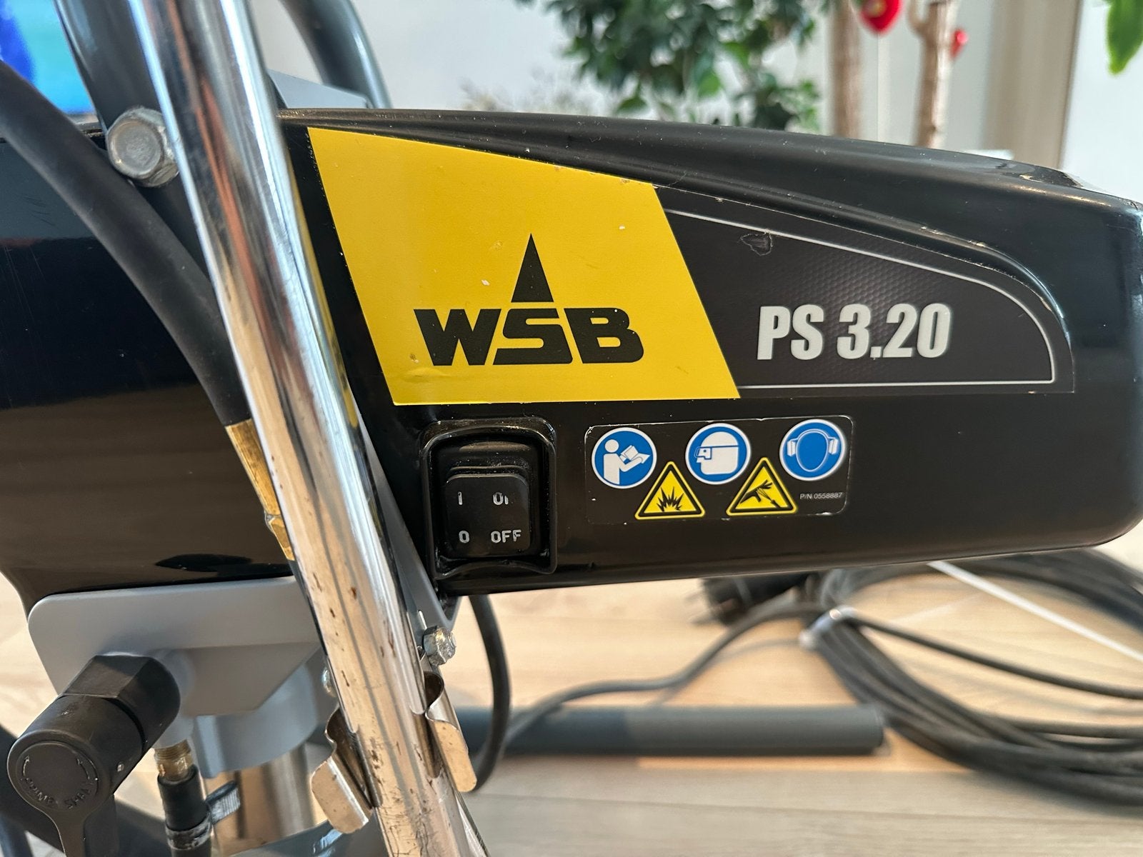 Wagner PS 3.20 Verfspuit - Professionele Airless Spuit, Ophalen of Verzenden, Zo goed als nieuw, Verfspuit of Verfpomp