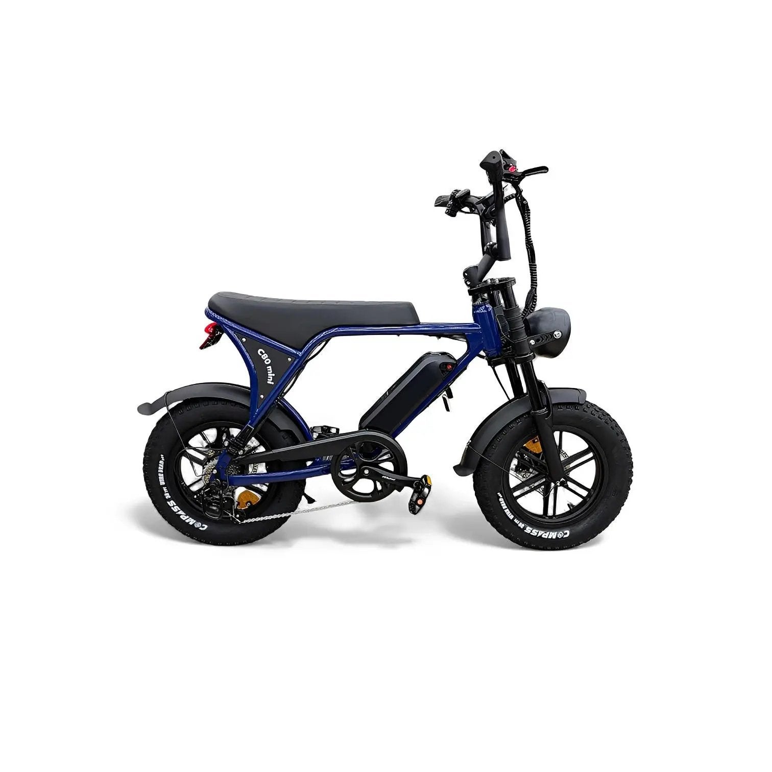 C20 Mini Fatbike E-Bike - Blauw, Gebruikt, Minder dan 47 cm, 50 km per accu of meer, Ophalen
