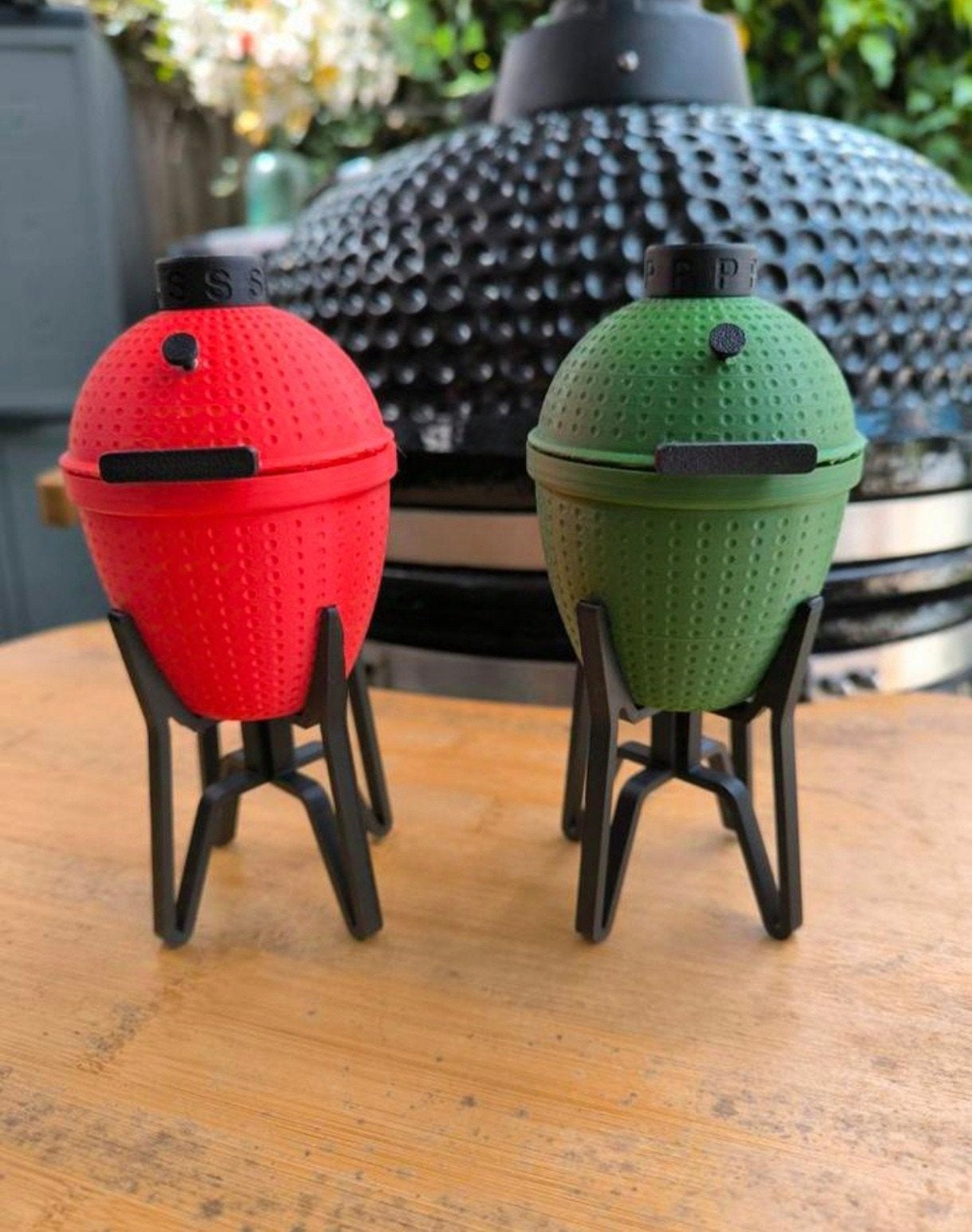 Gekleurd !! Bbq kamado barbeque peper & zoutstel, Ophalen of Verzenden, Nieuw