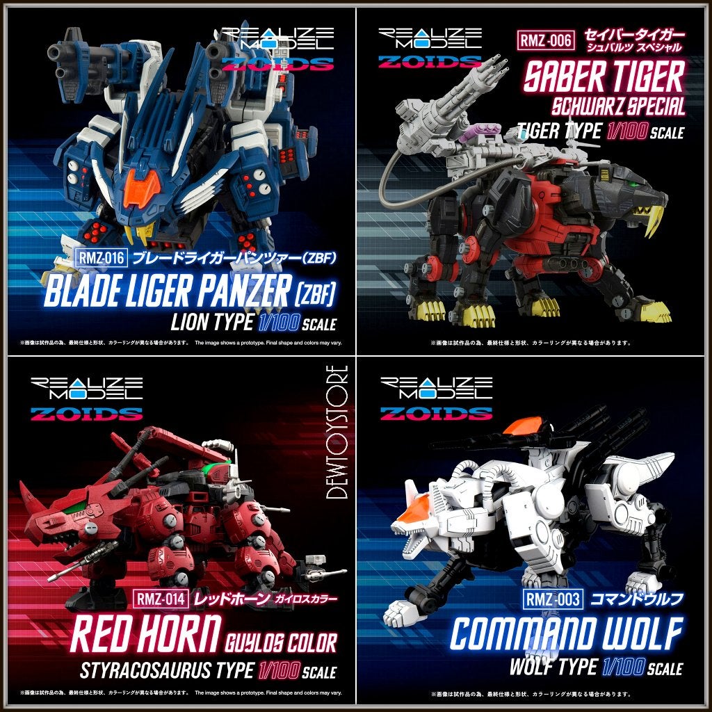 [Pre-order] Takara Tomy Realize Model Zoids Plamo Model Kit, Verzenden, Nieuw