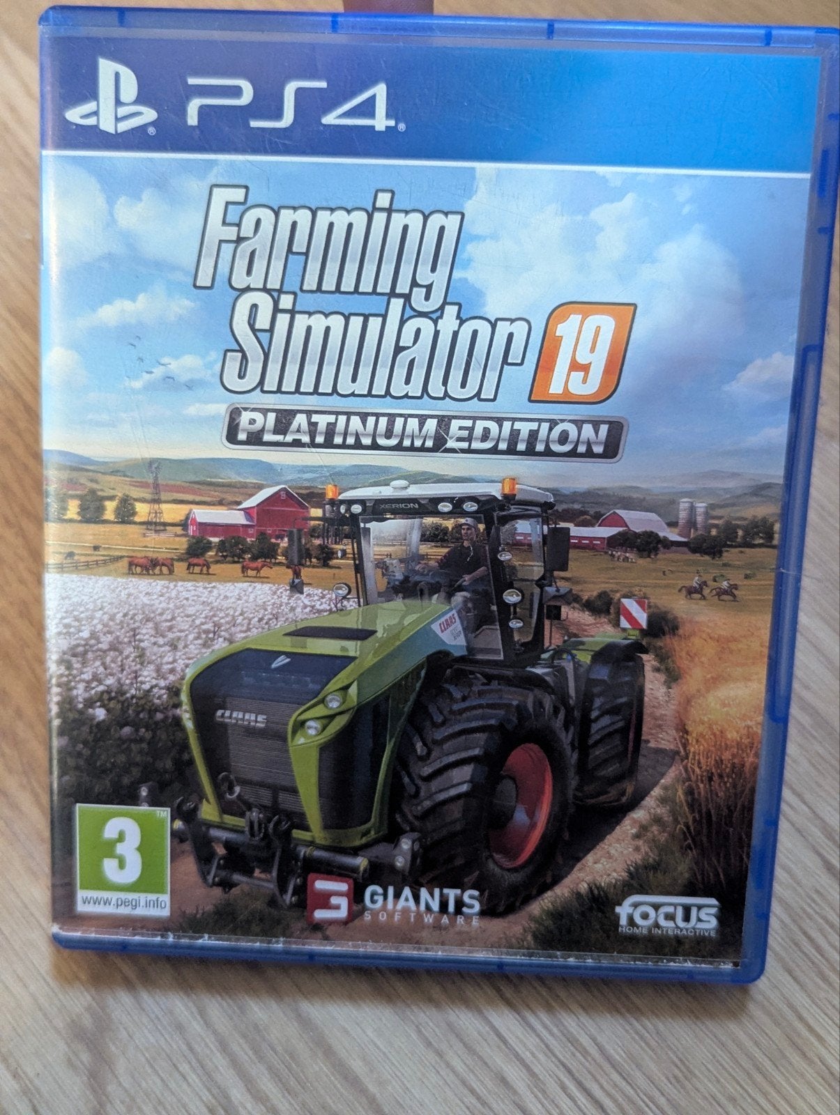 Farming Simulator 19 Platinum Edition PS4 (krasvrij), Online, 1 speler, Ophalen of Verzenden, Zo goed als nieuw