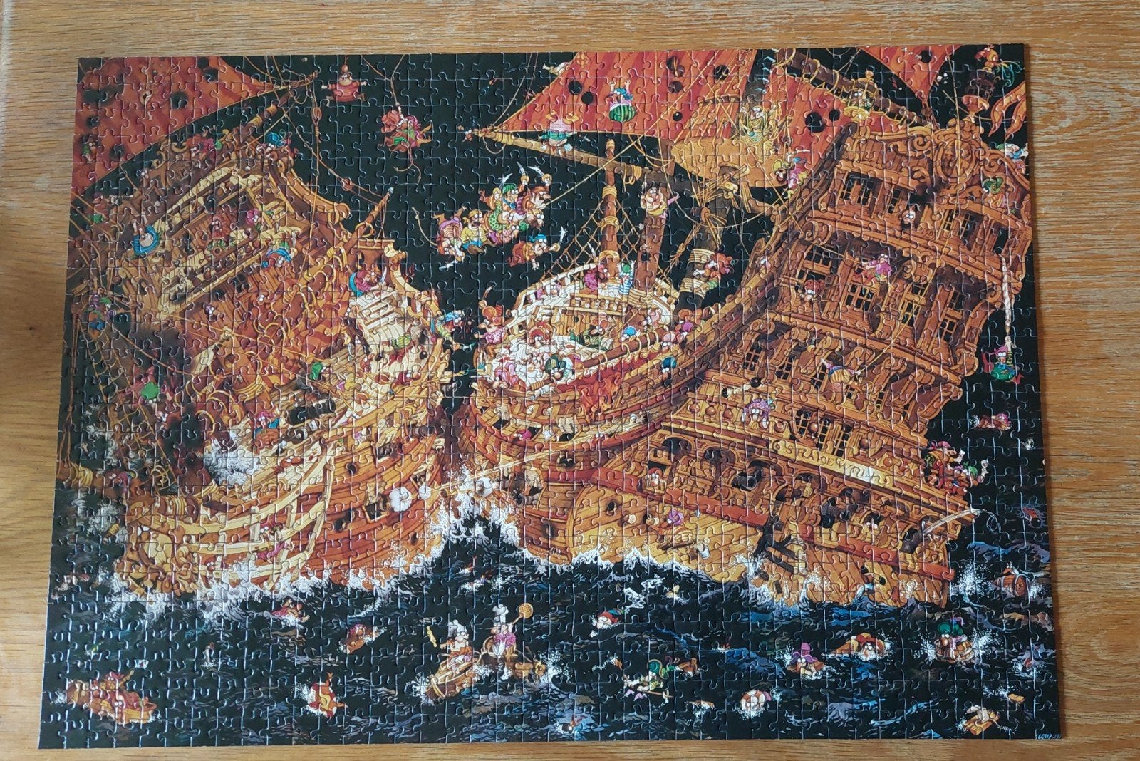 Uitdagende legpuzzel, Ophalen of Verzenden, 500 t/m 1500 stukjes, Zo goed als nieuw