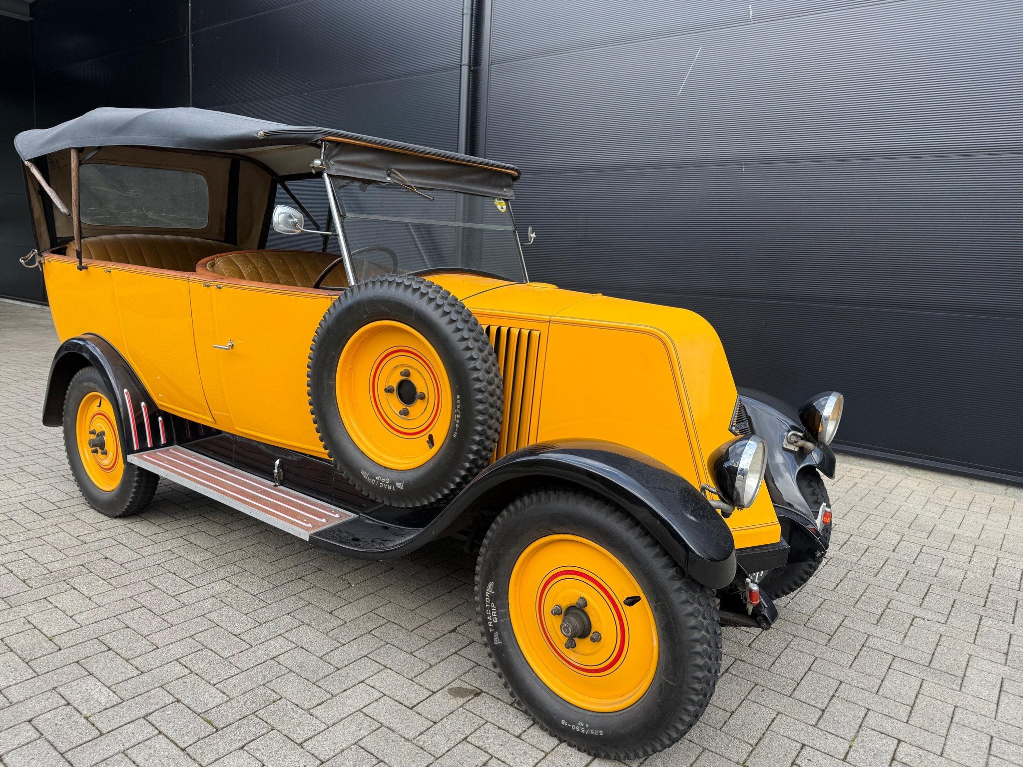 Renault NN 1927 Leer OLDTIMER Verzamelobject Cabrio Rijklaar, foto 5