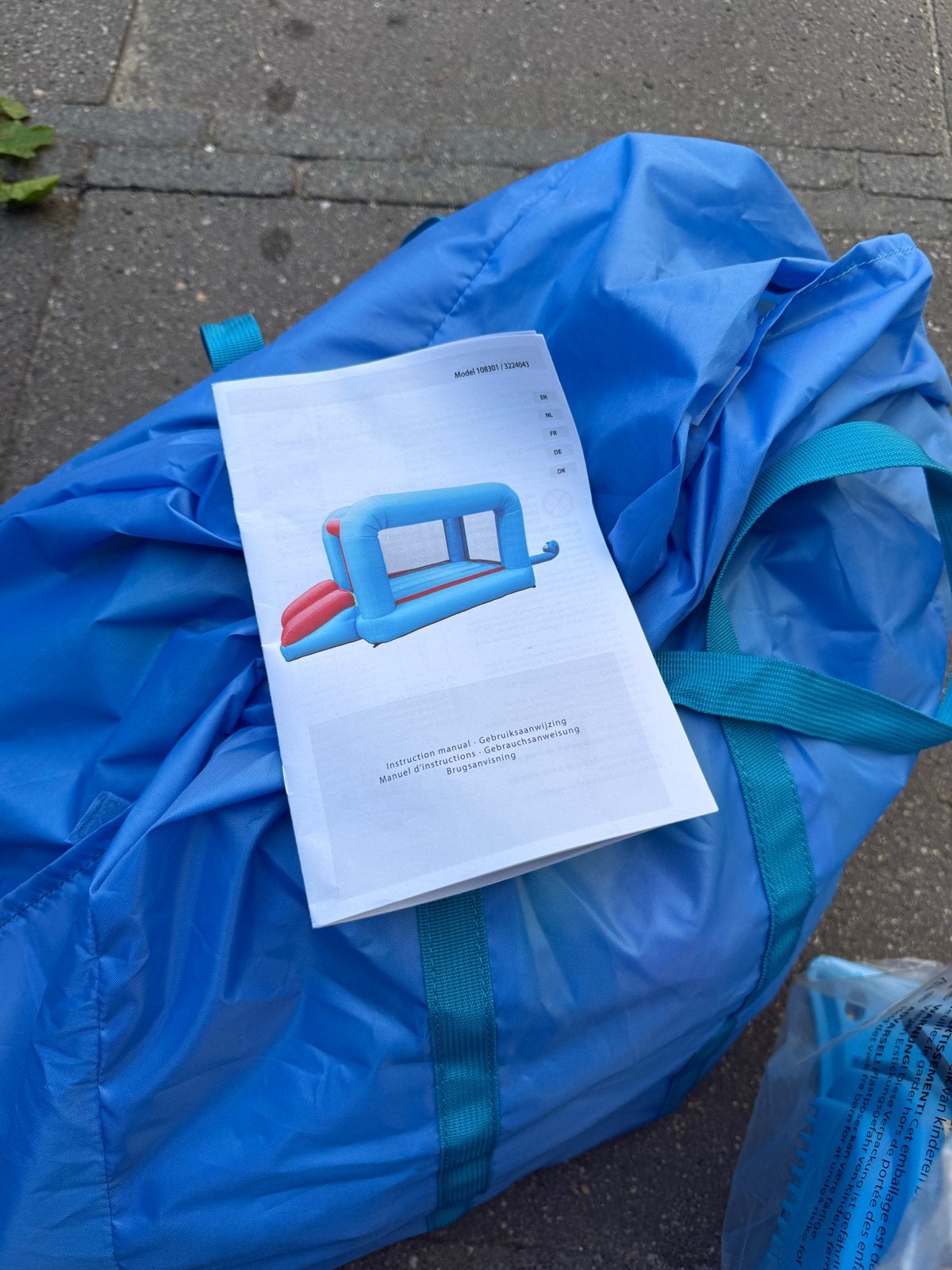 Springkussen met ballenbak - nieuw ongebruikt, Ophalen, Nieuw