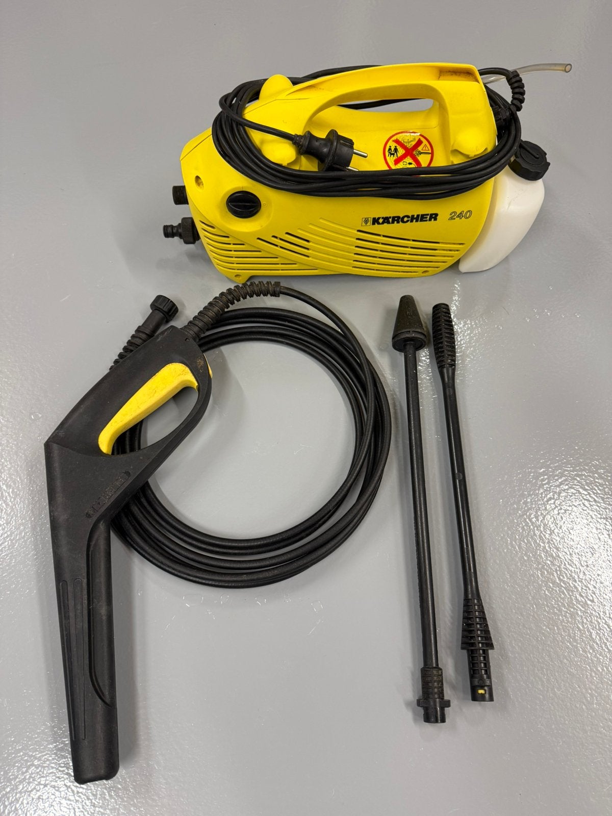 Kärcher K2 hoge drukreiniger, Ophalen of Verzenden, Zo goed als nieuw, Elektrisch, Met autostop en -start