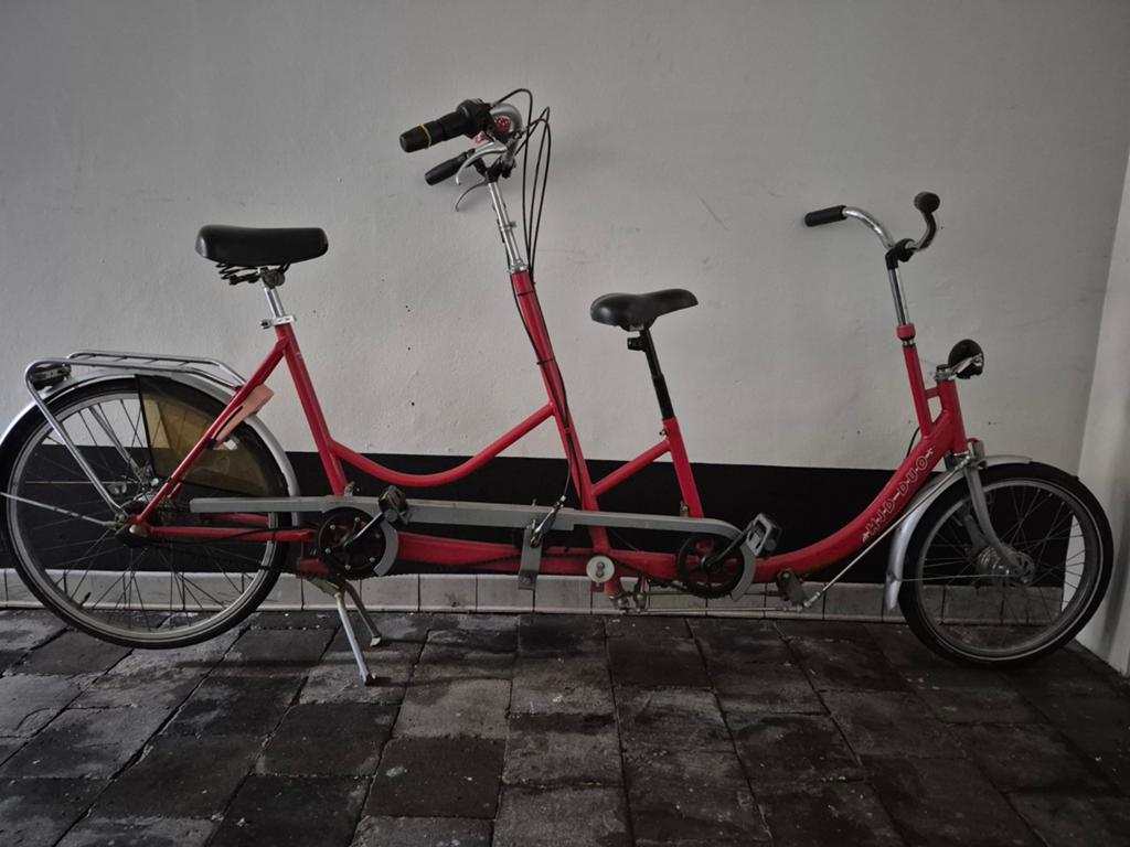 Tandem Hjd-duo, Minder dan 10 versnellingen, Gebruikt, Ophalen of Verzenden, 49 tot 53 cm