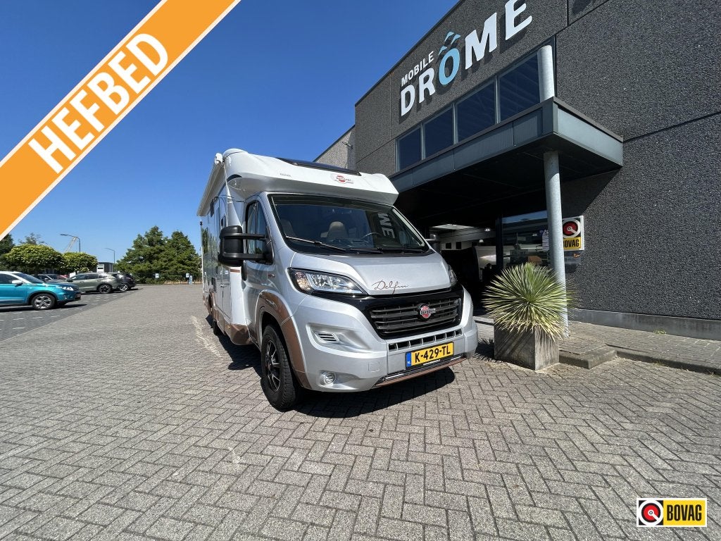 Bürstner Delfin T 660 zeer nette camper, Caravans en Kamperen, Campers, Bedrijf, tot en met 3, Half-integraal, Bürstner, Fiat