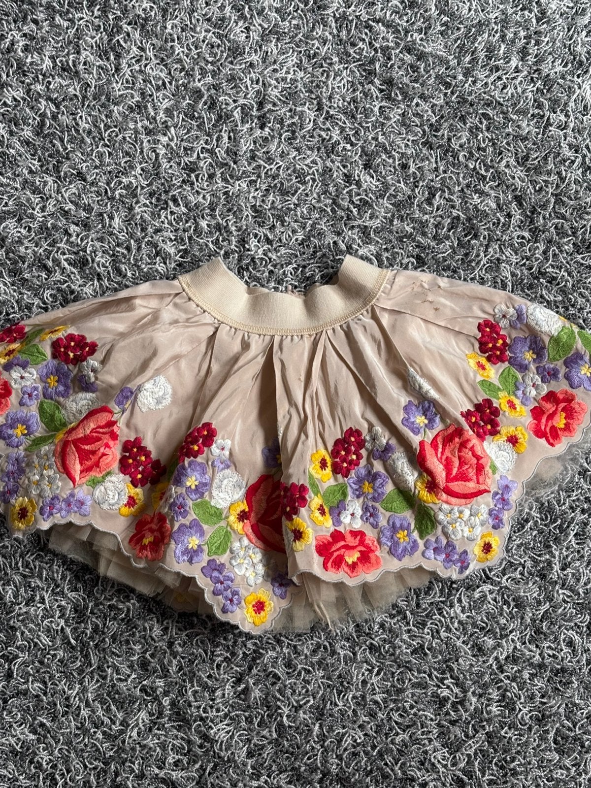 Monnalisa petticoat rok 2 jaar, Ophalen of Verzenden, Zo goed als nieuw, Meisje, Jurk of Rok