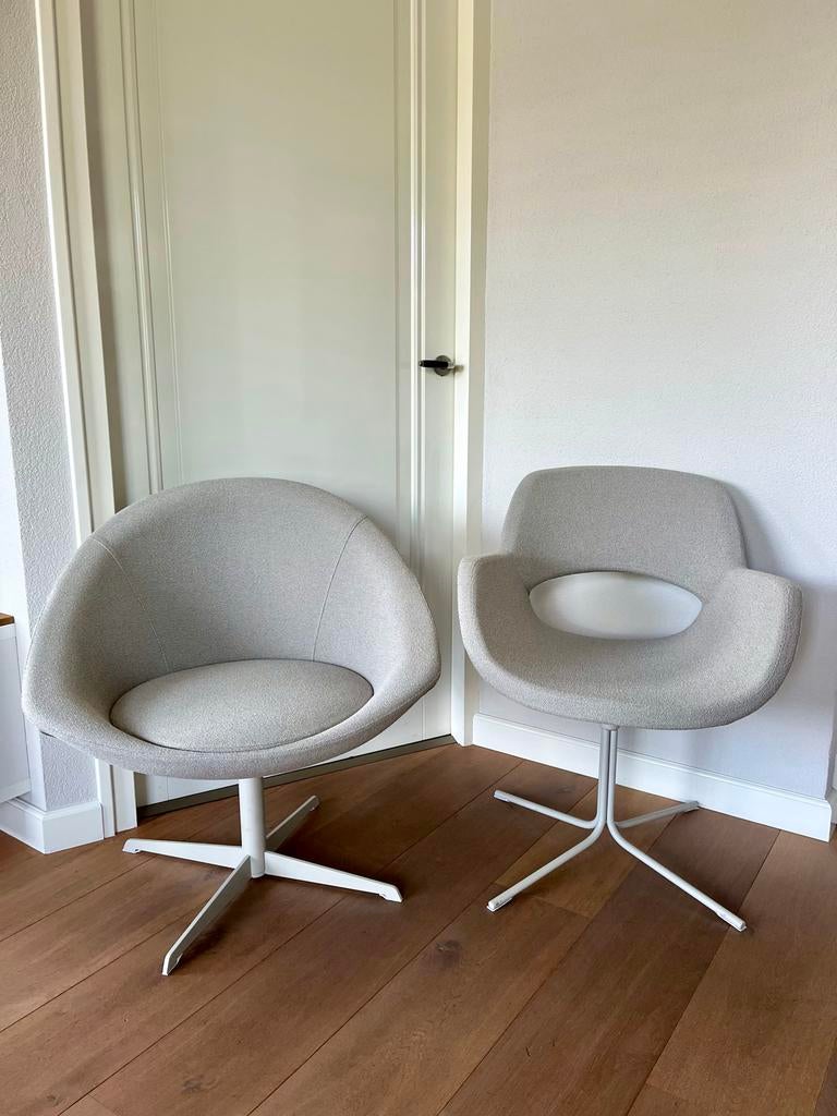 Moderne stoelen - Set van 2, Huis en Inrichting, Stoelen, Ophalen, Twee, Zo goed als nieuw, Modern