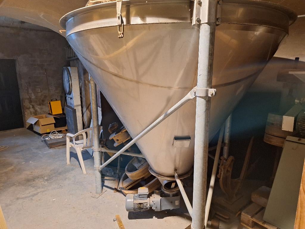 Kegelmengers 1400l RVS | NIEUW - ONGEBRUIKT, Ophalen