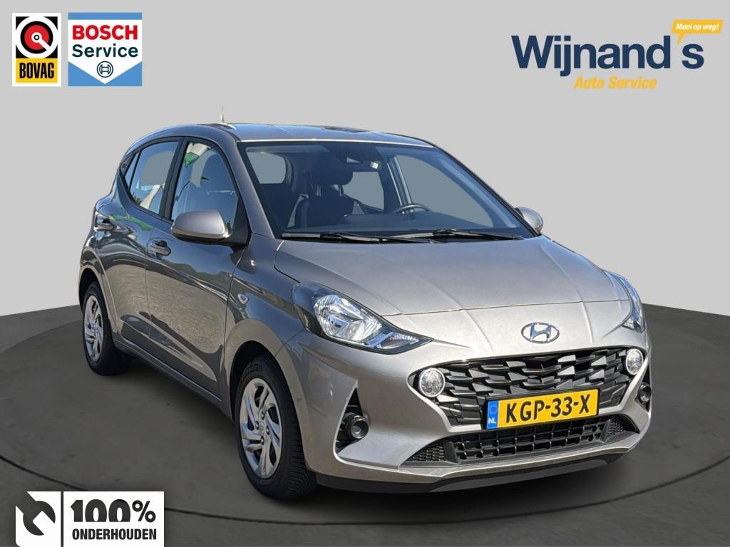 Hyundai i10 1.0 Premium | Camera | Climate controle | Stoelv, Auto's, Keurmerk '100% Onderhouden', 12 maanden, Stof, Gebruikt