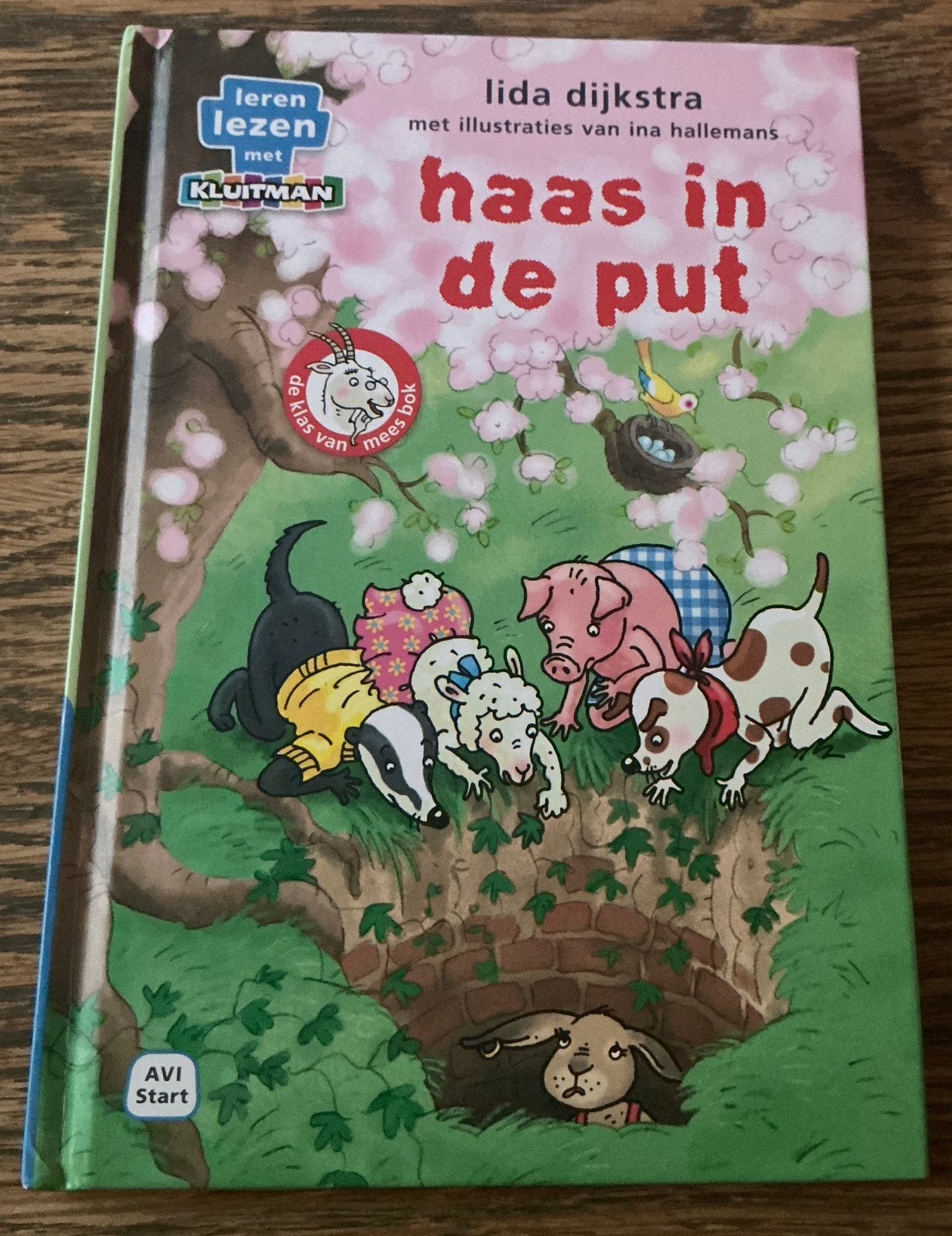 AVI-START HAAS IN DE PUT KLUITMAN LEZEN IS LEUK, Ophalen of Verzenden, Gelezen, Fictie algemeen