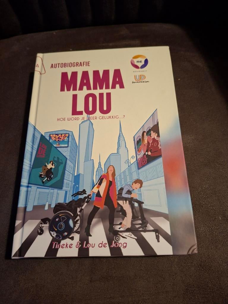 Autobiografie Mama Lou: Hoe word je weer gelukkig...?, Ophalen of Verzenden, Zo goed als nieuw, Tineke & Lou de Jong, Overige
