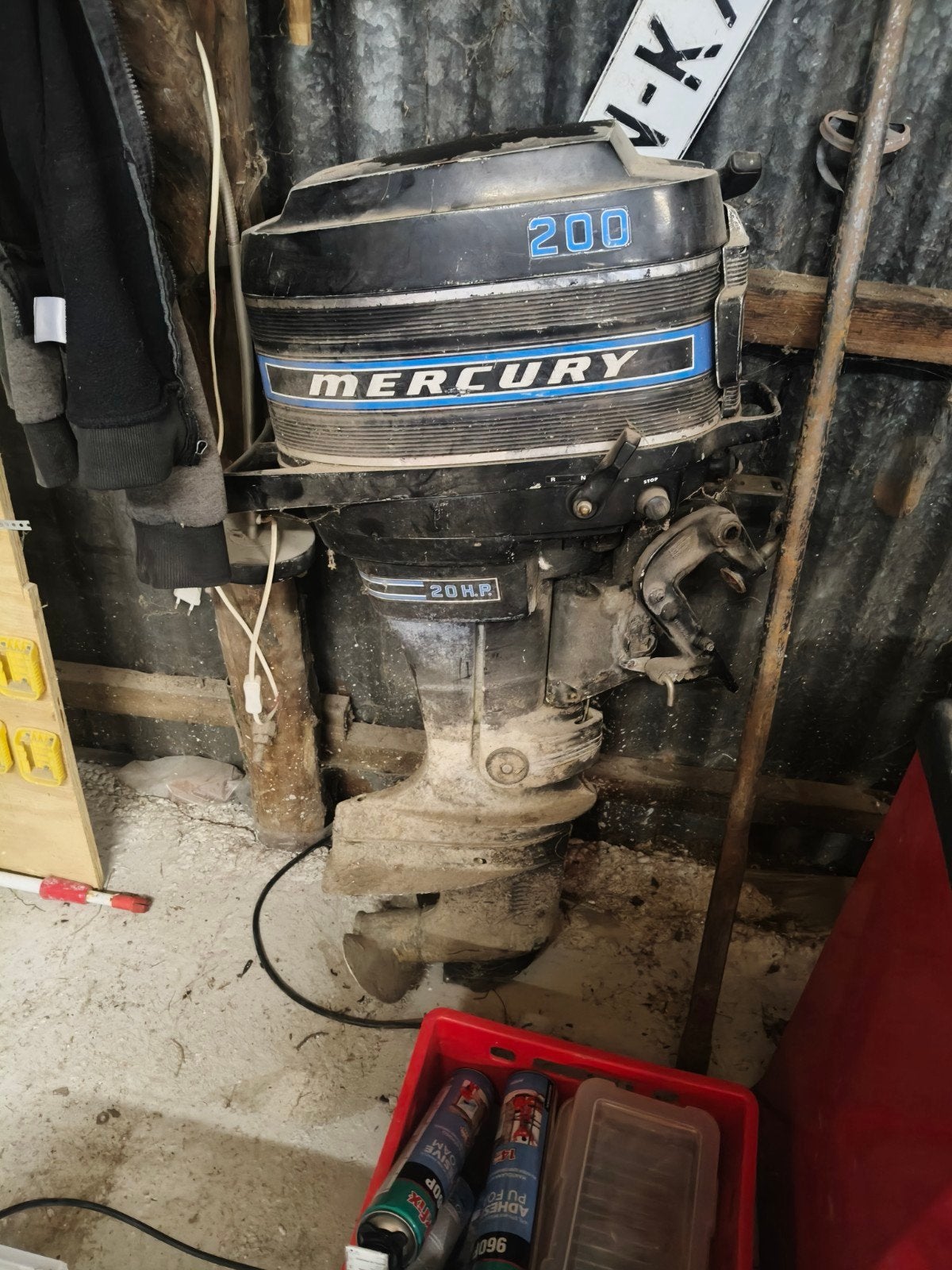 Mercury  20pk opknapper onderdelen, Watersport en Boten, Ophalen of Verzenden, Gebruikt, Motor en Techniek, Motorboot