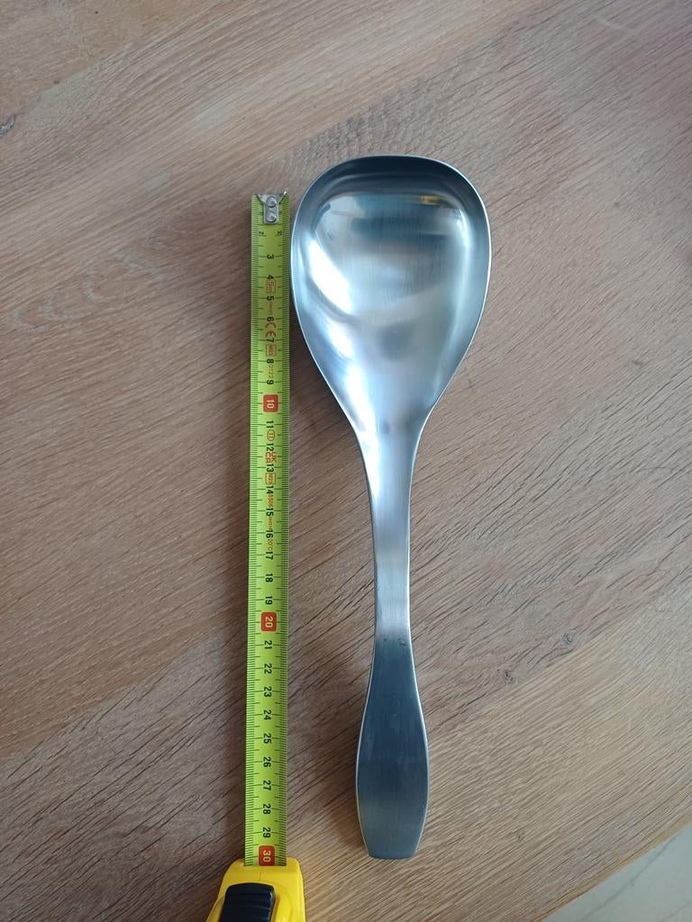 Iittala, grote serveerlepel (collective tools), Ophalen of Verzenden, Zo goed als nieuw, Rvs of Chroom