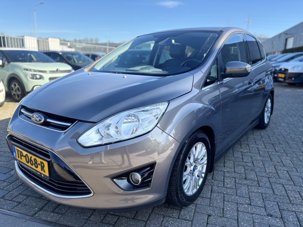 Ford C-MAX 1.6 TDCi Titanium CLIMA!LEER! (bj 2013), Auto's, Voorwielaandrijving, Euro 5, Gebruikt, 4 cilinders
