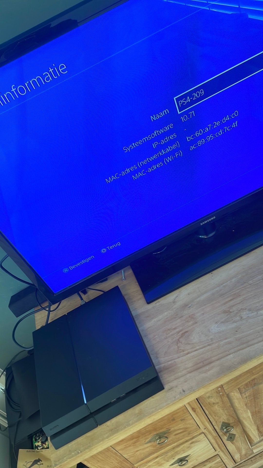 Playstation 4 cuh-1216b 500gb fw:10.71 diskdrive defect, Ophalen of Verzenden, Zo goed als nieuw, Zonder controller, Original