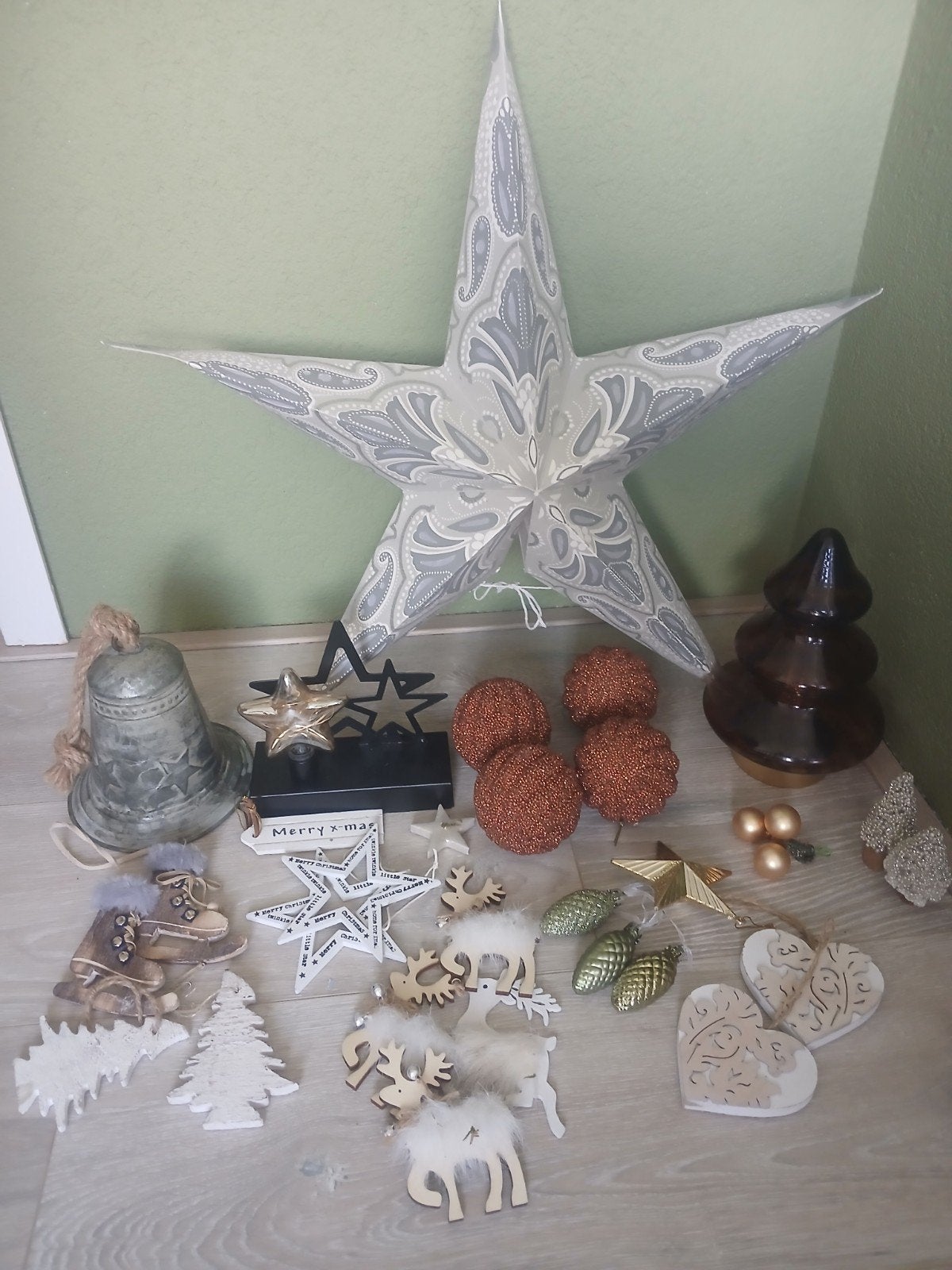 kerst decoratie, Ophalen, Gebruikt