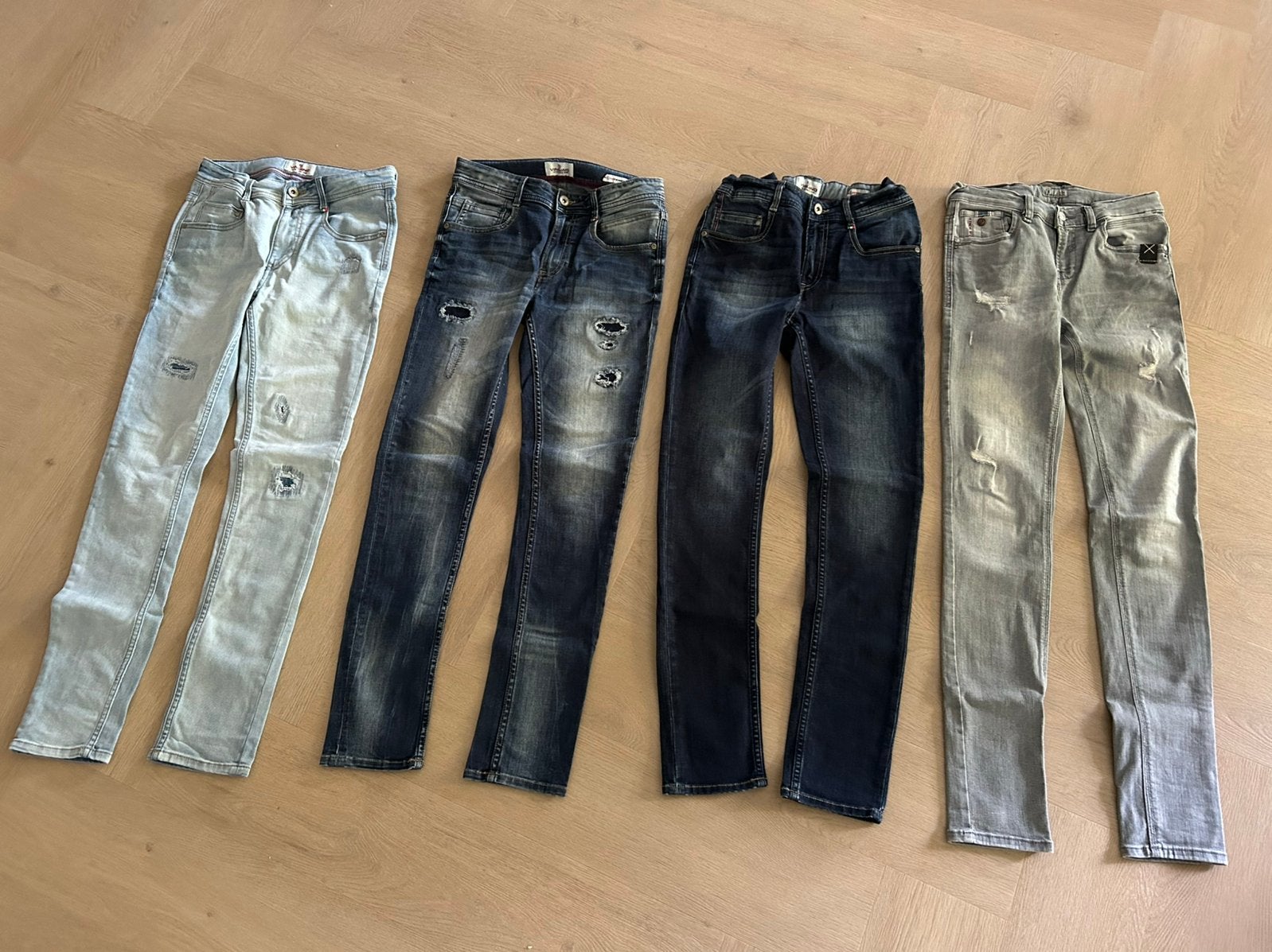 Jeans / spijkerbroeken Vingino en LTB, mt 14 - 164, Ophalen, Zo goed als nieuw, Overige kleuren, Overige jeansmaten