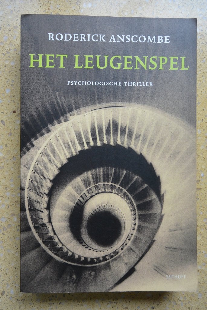 Het leugenspel - Roderick Anscombe - Psychologische thriller, Gelezen, Europa overig, Ophalen of Verzenden, Roderick Anscombe