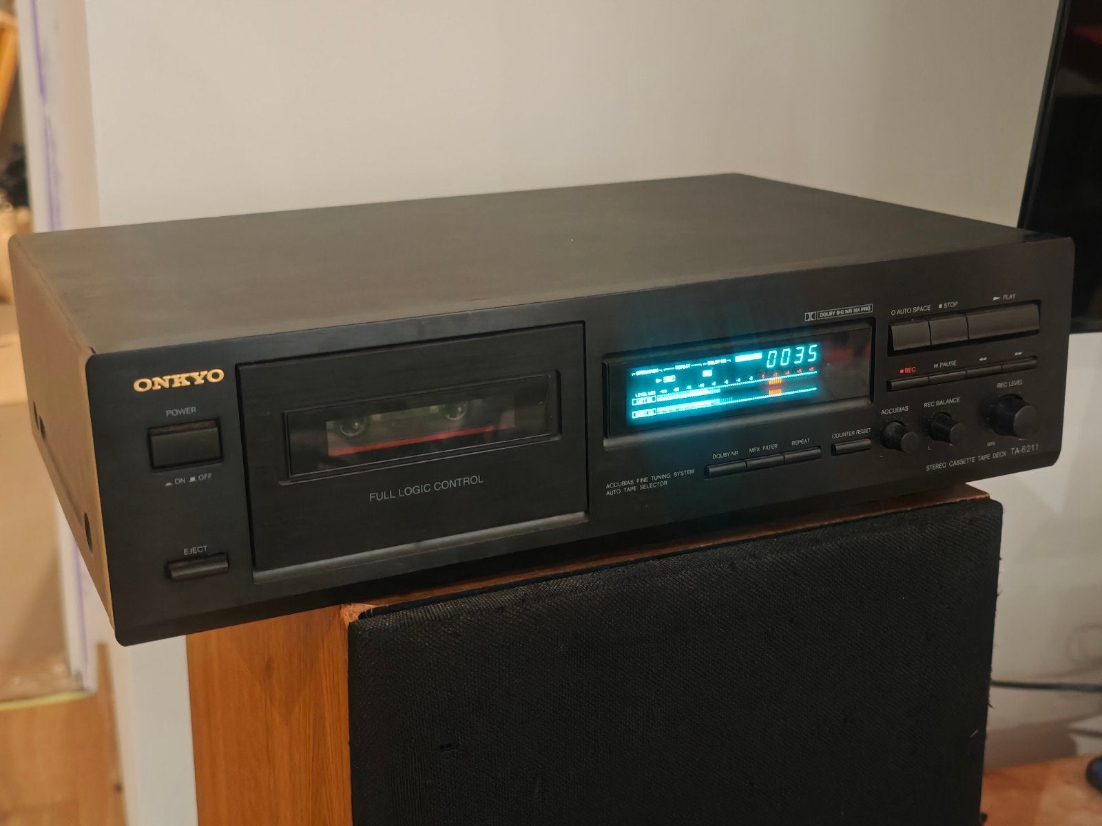 Onkyo ta-6211 cassettedeck tapedeck, Ophalen, Zo goed als nieuw