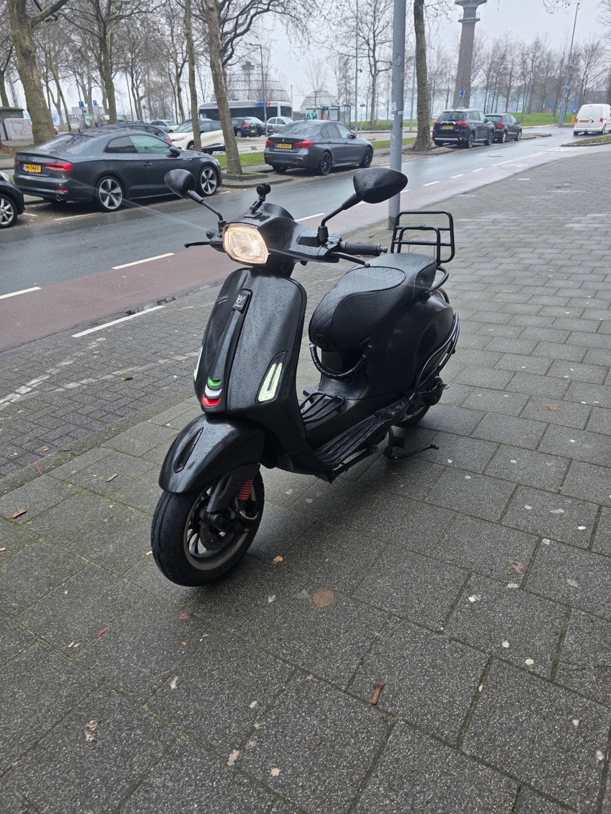 Vespa Sprint Malossi Tuned 80cc met WOK, Gebruikt, Overige modellen, Ophalen of Verzenden, Benzine