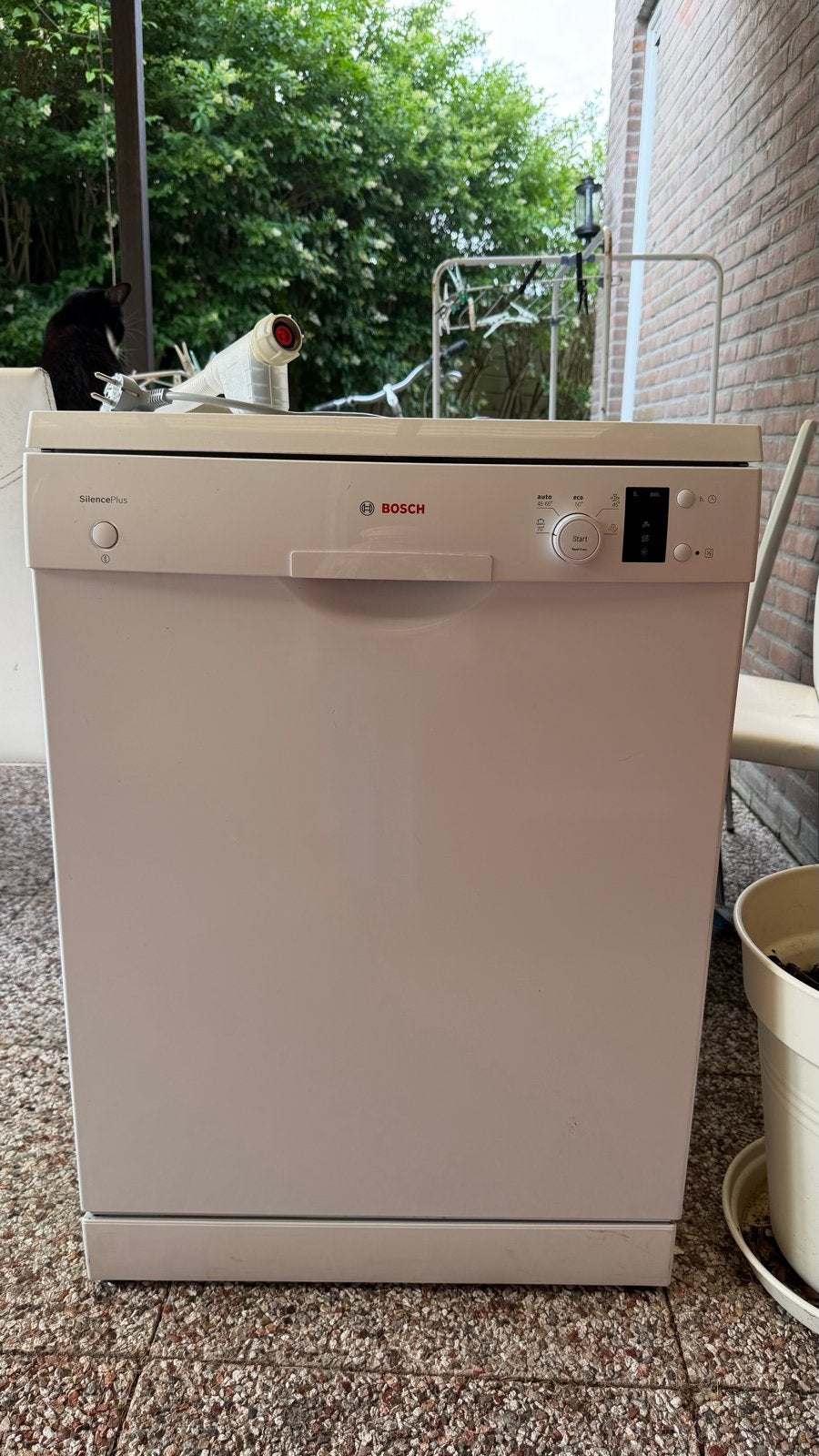 Bosch Vrijstaande Vaatwasser, Ophalen, Gebruikt, 60 cm of meer, Eco programma