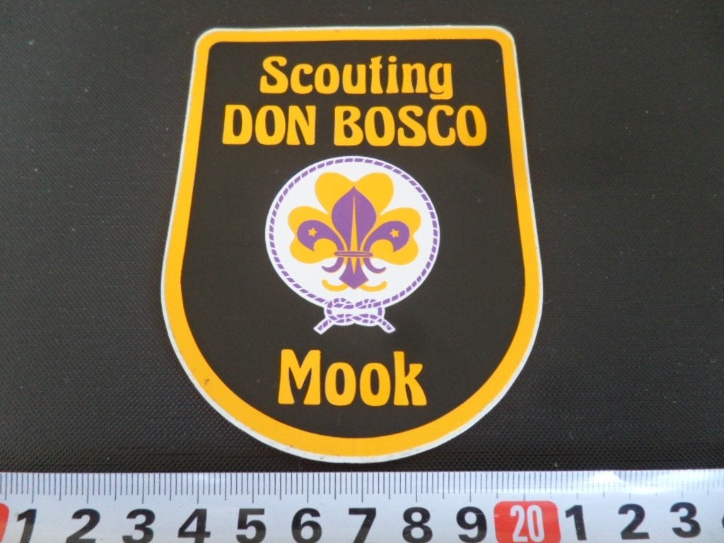 sticker mook SCOUTING DON BOSCO, Ophalen of Verzenden, Zo goed als nieuw