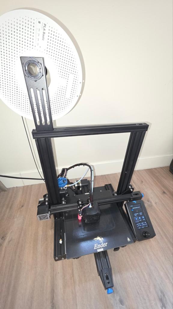Creality Ender 3 V2 3D-printer, Computers en Software, 3D Printers, Zo goed als nieuw, Filament, Ophalen of Verzenden
