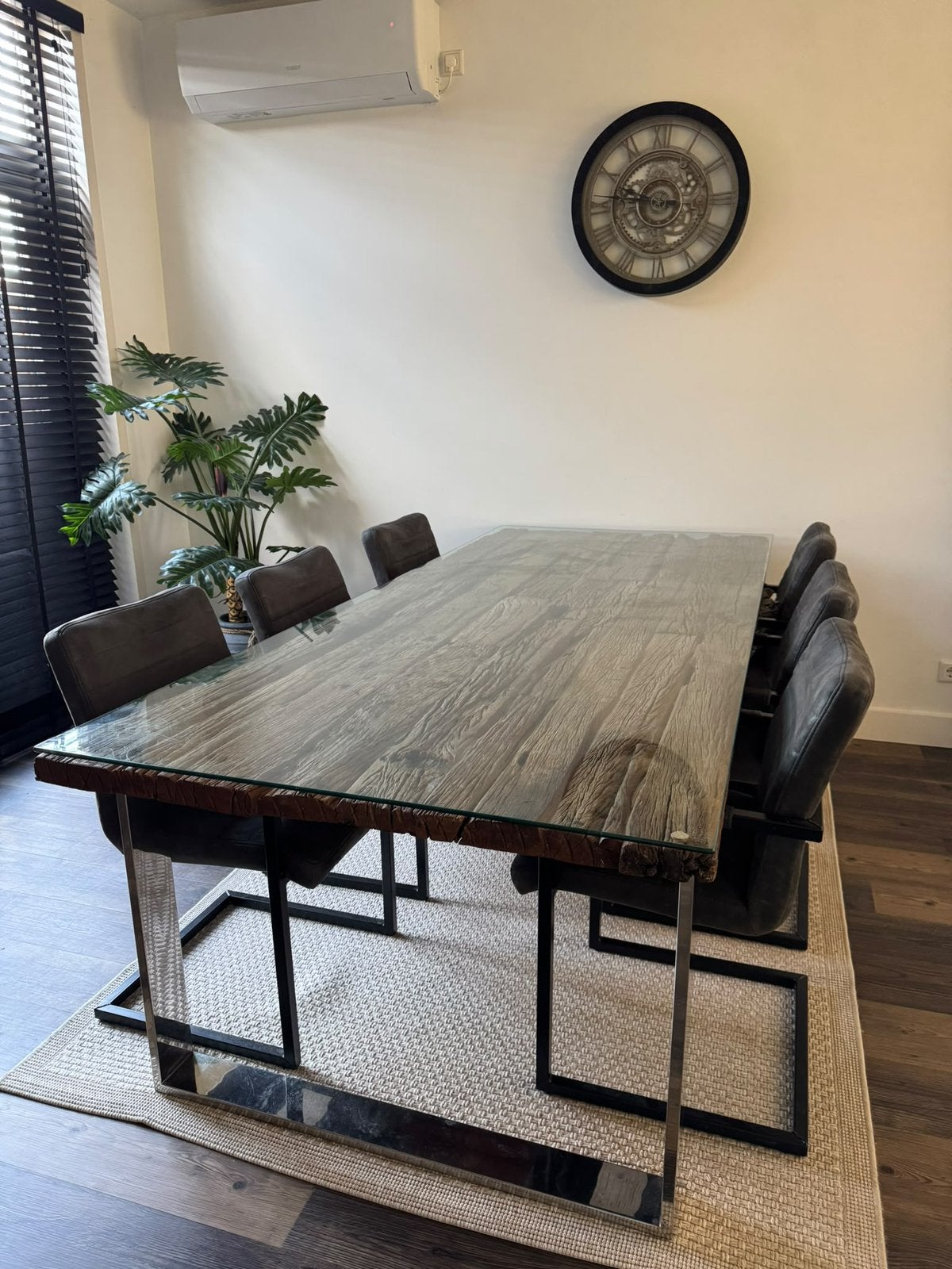 Rofra Home eettafel, Ophalen, Gebruikt, 200 cm of meer, 50 tot 100 cm