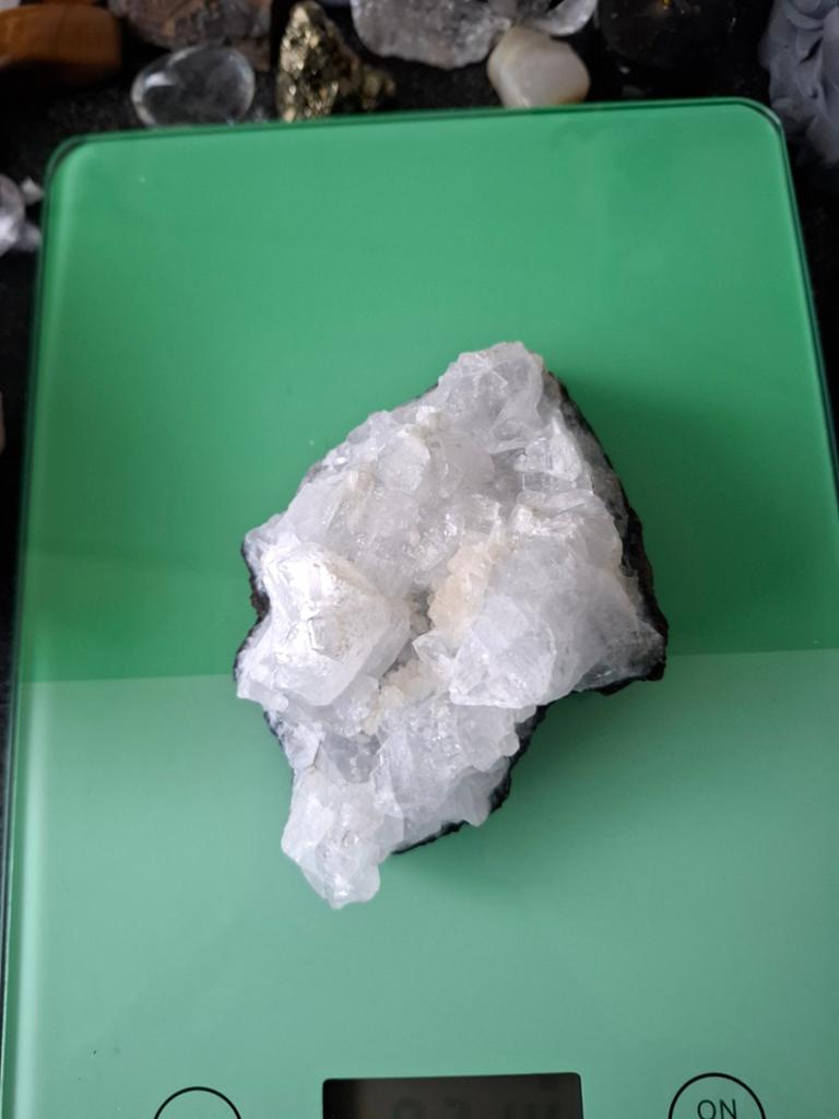 Apofyliet met Stilbiet Druzy - 214 gram, Ophalen of Verzenden