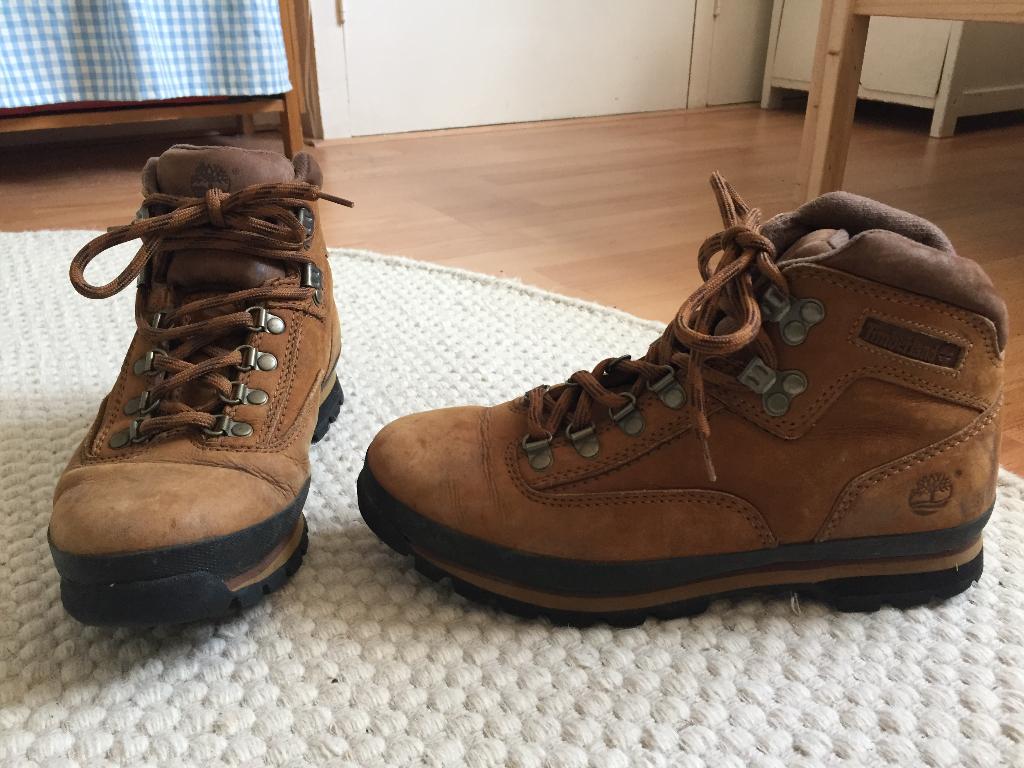 schoenen heren Timberland maat 43-5 44 leren enkelboots, Bruin, Boots, Ophalen of Verzenden, Zo goed als nieuw