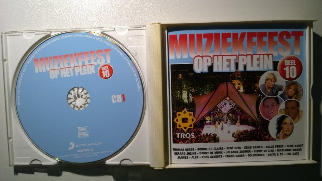 Muziekfeest Op Het Plein Deel 10, Ophalen of Verzenden, Zo goed als nieuw, Nederlandstalig, Album