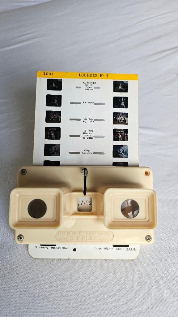 Vintage Stereokijker/Viewmaster Simplex, Ophalen of Verzenden, Gebruikt