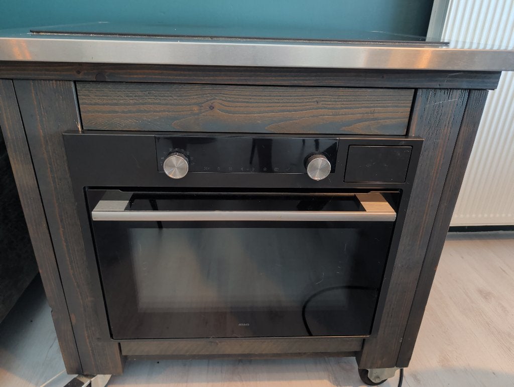 ATAG CS4692D combi stoom oven, Witgoed en Apparatuur, Ophalen, 45 tot 50 cm, Gebruikt, Hete lucht