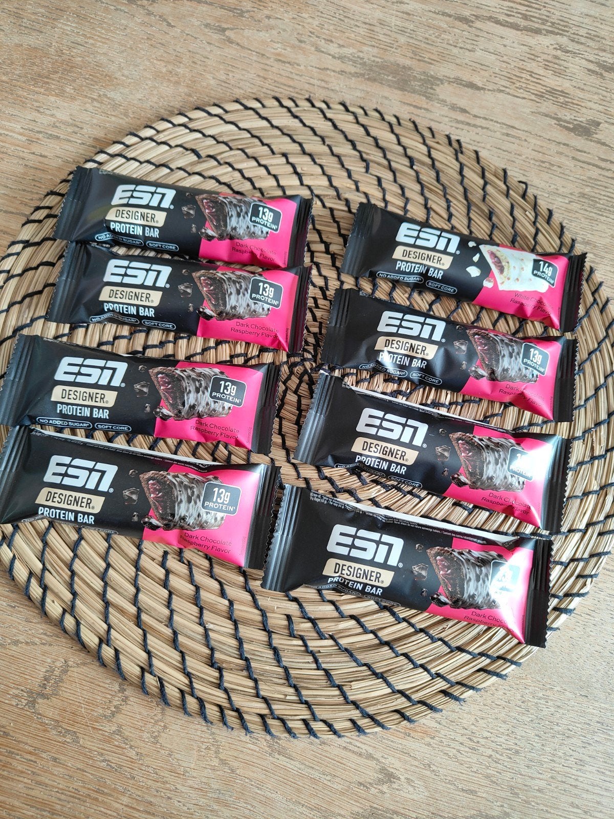 ESN Designer protein bar, 8 stuks!, Ophalen of Verzenden, Nieuw, Poeder of Drank