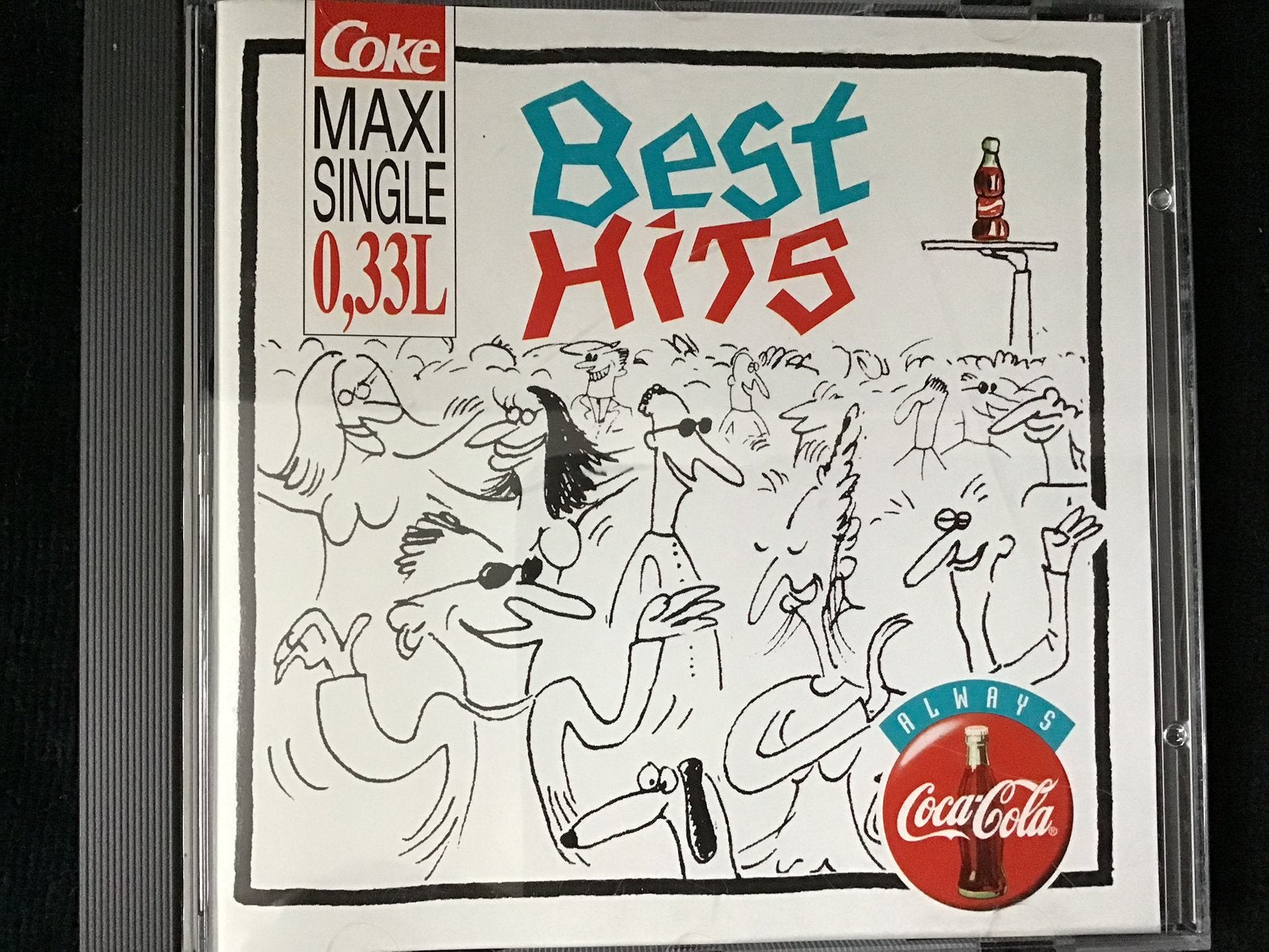 Coca Cola, Best Hits maxi cd-single jewelcase, Maxi-single, Ophalen of Verzenden, Zo goed als nieuw, 1 single