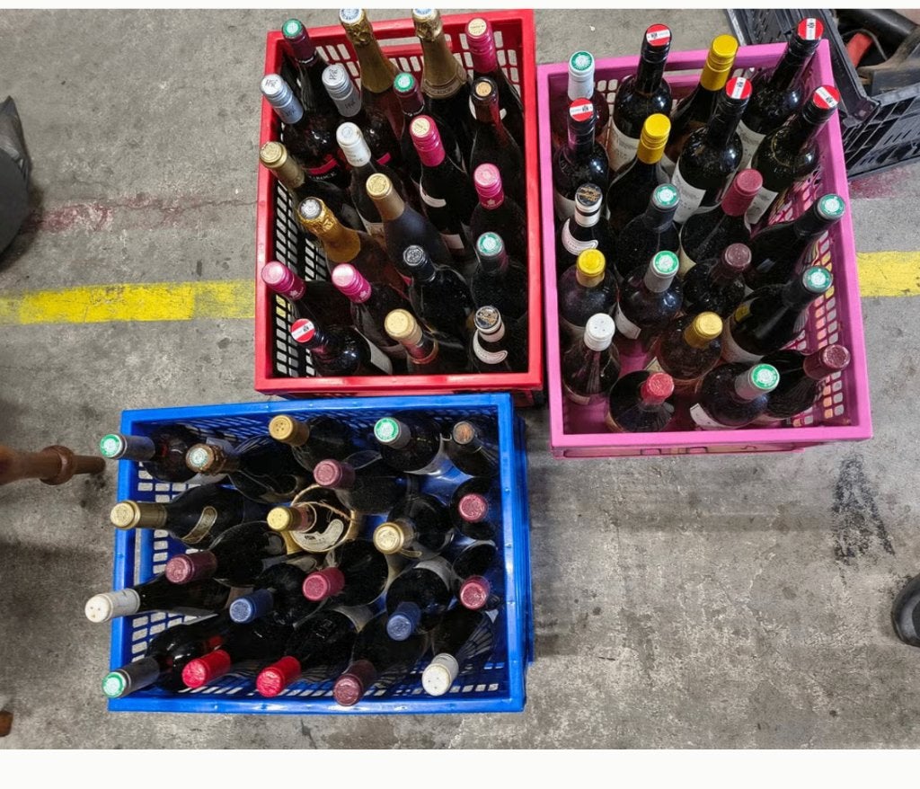 Partij wijn 75 euro rood rose wit, Verzamelen, Wijnen, Ophalen, Nieuw, Overige gebieden, Overige typen