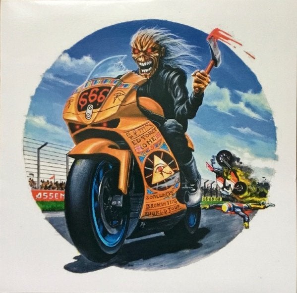 Iron Maiden - Maiden Bike Rare Picture Disc, Picture disc, Heavy metal, Ophalen of Verzenden, 12 inch