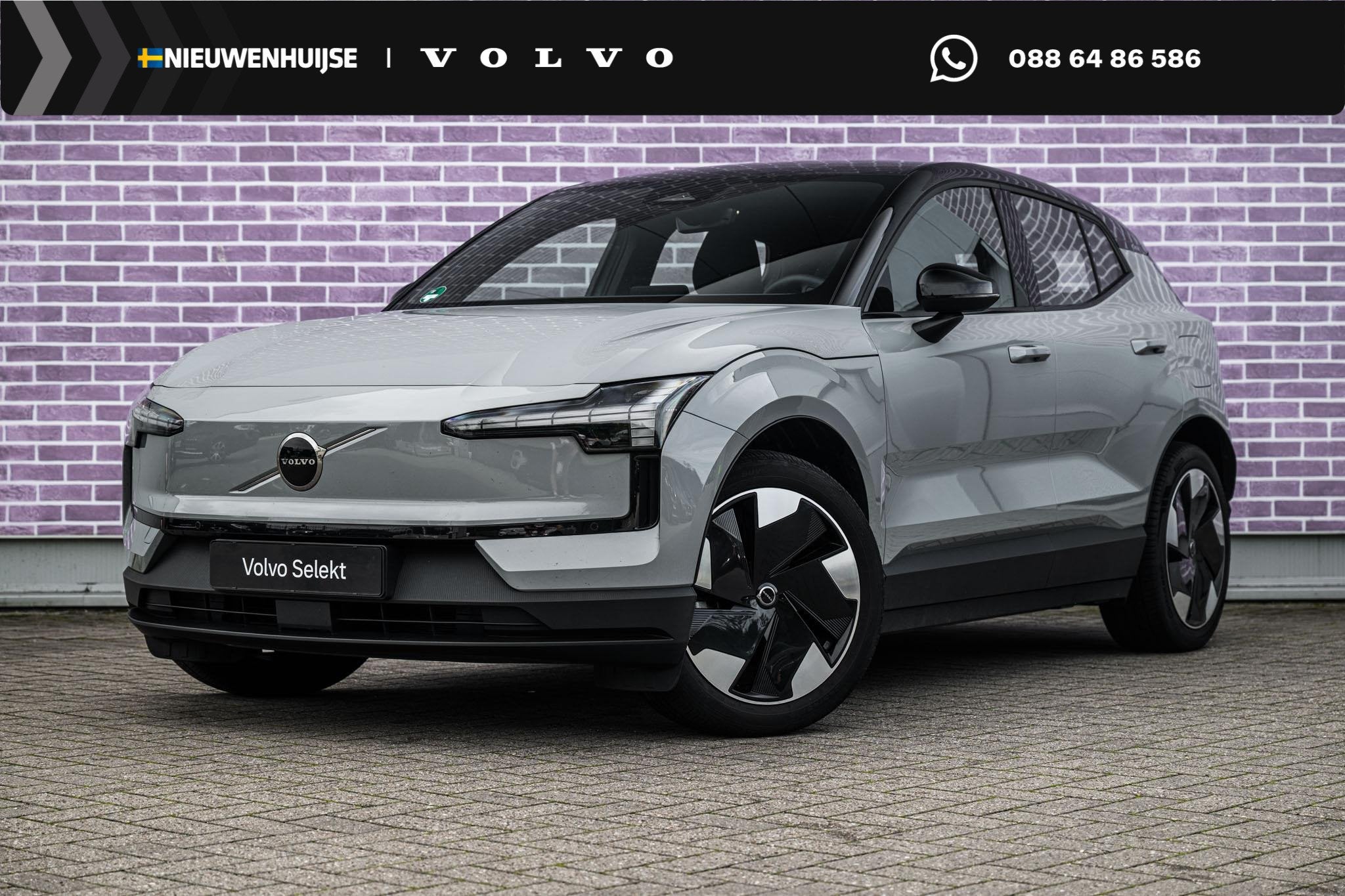 Volvo EX30 Single Motor Extended Range Plus 69 kWh | Stoel e, Auto's, Achterwielaandrijving, Gebruikt, Leder en Stof, Origineel Nederlands
