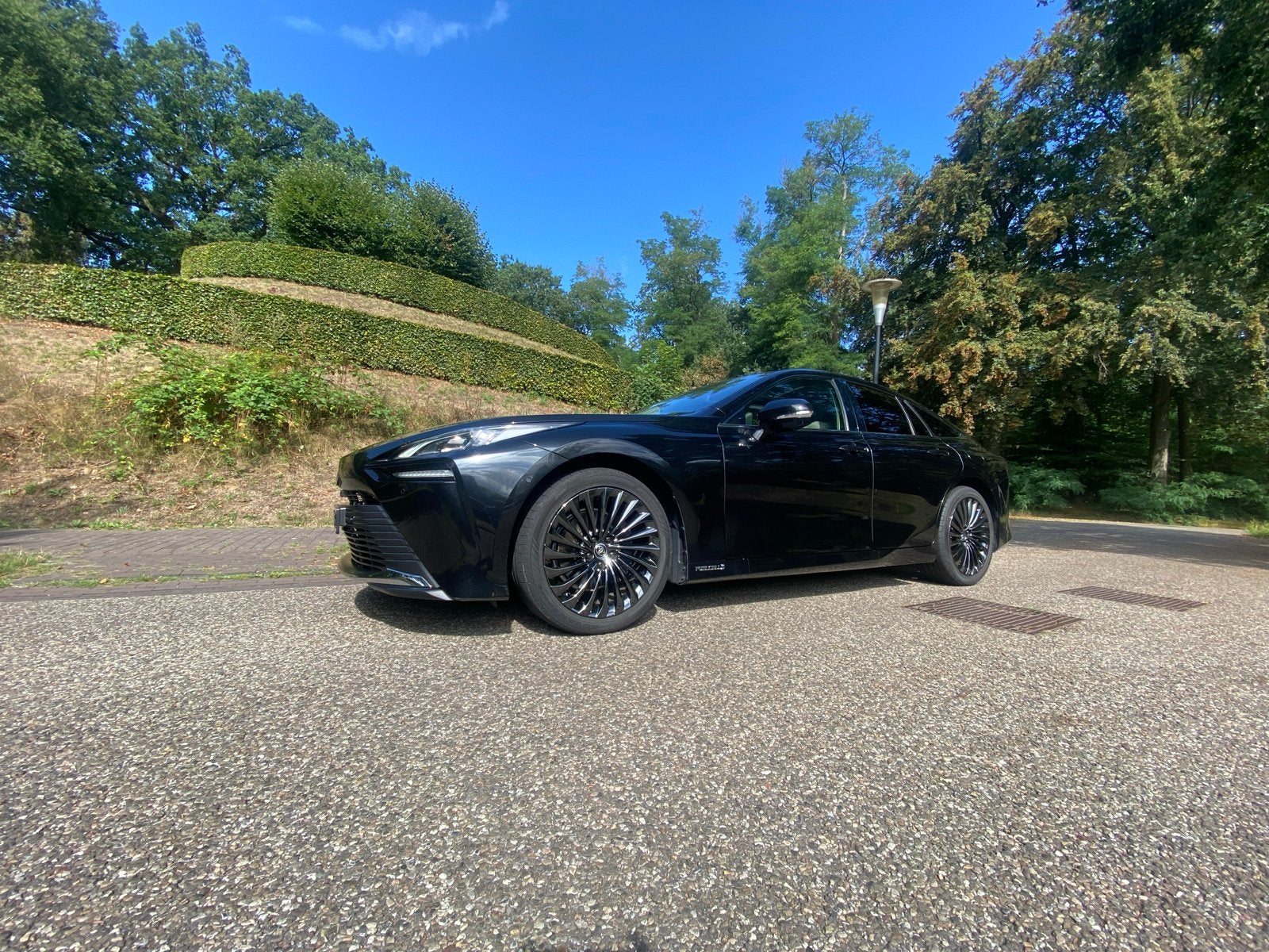 Toyota Mirai Prestige 2021 | 32.202 km | Hoogste uitvoering, Auto's, Toyota, Achterwielaandrijving, Mirai, Zwart, Origineel Nederlands