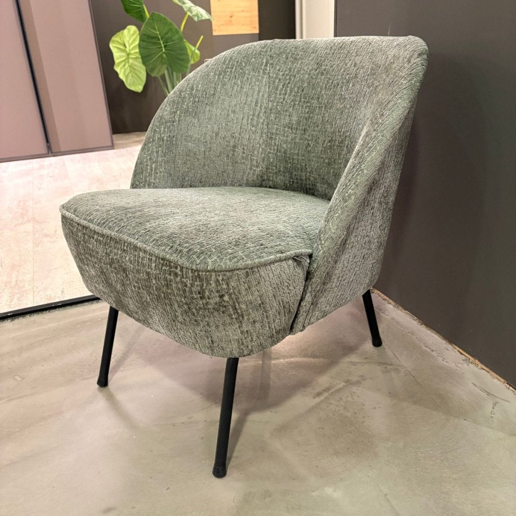 Vogue Fauteuil Groen - WOOOD, Niet ingevuld, Niet ingevuld, Niet ingevuld