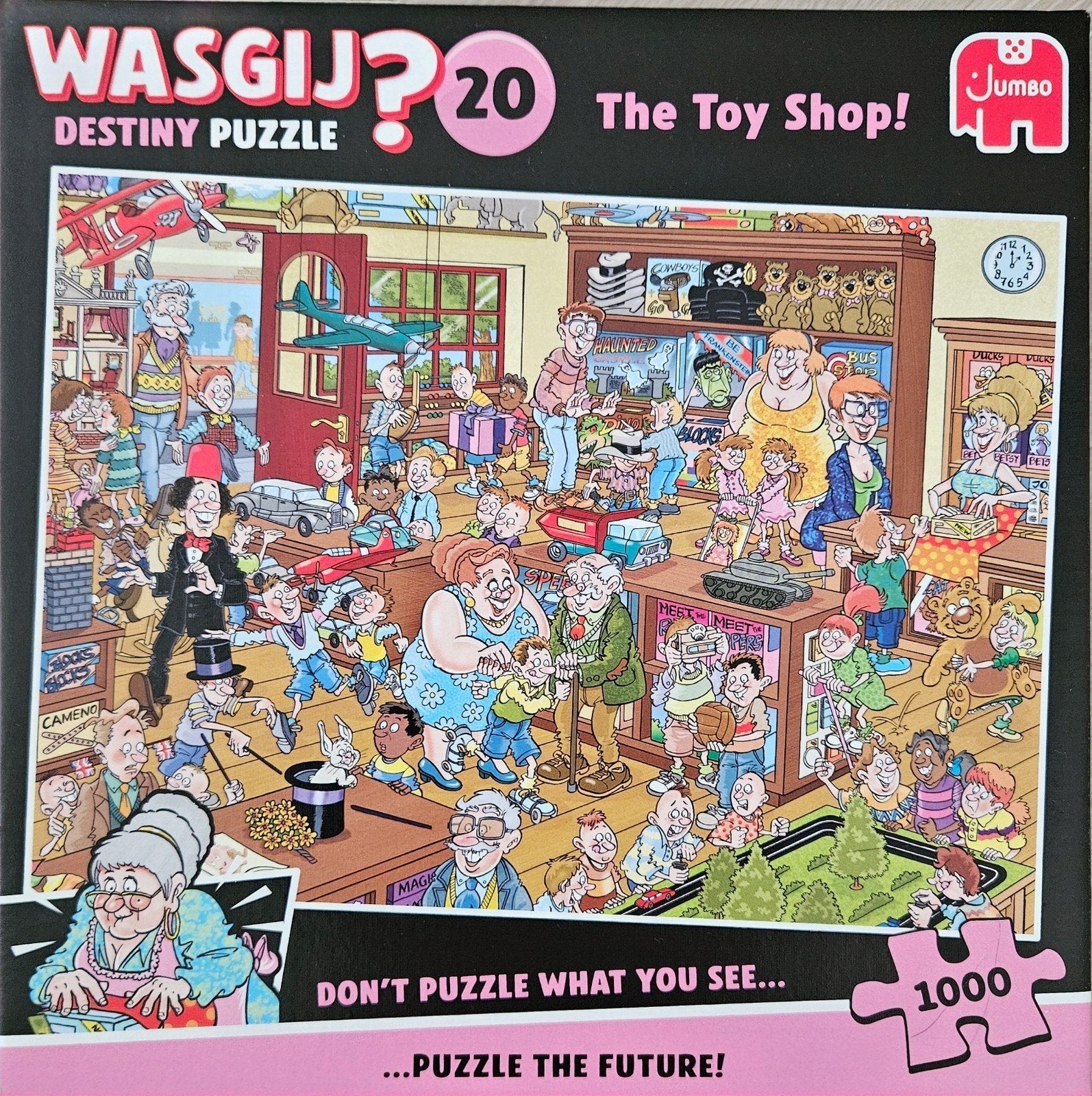 Wasgij? Destiny 20 The Toy Shop! Legpuzzel 1000 stukjes, Ophalen