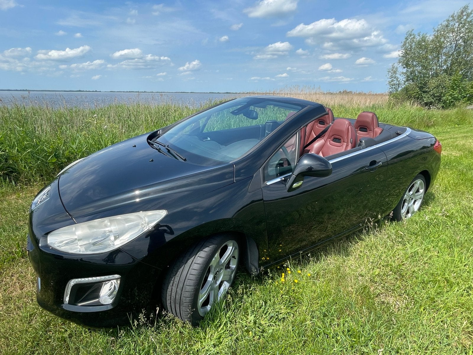 Peugeot 308 1.6 THP CC 2012 Zwart, Auto's, Peugeot, Voorwielaandrijving, 1490 kg, Beige, Cabriolet
