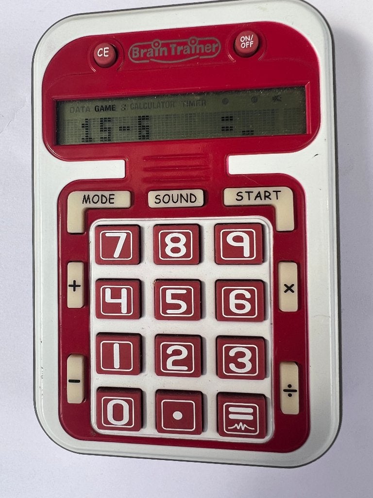 Vintage BRAIN TRAINER, Spelcomputers en Games, Puzzel en Educatief, 1 speler, Ophalen of Verzenden, Zo goed als nieuw